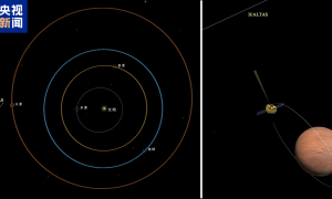 我国航天器首次观测到星际天体！天问一号传回新照片